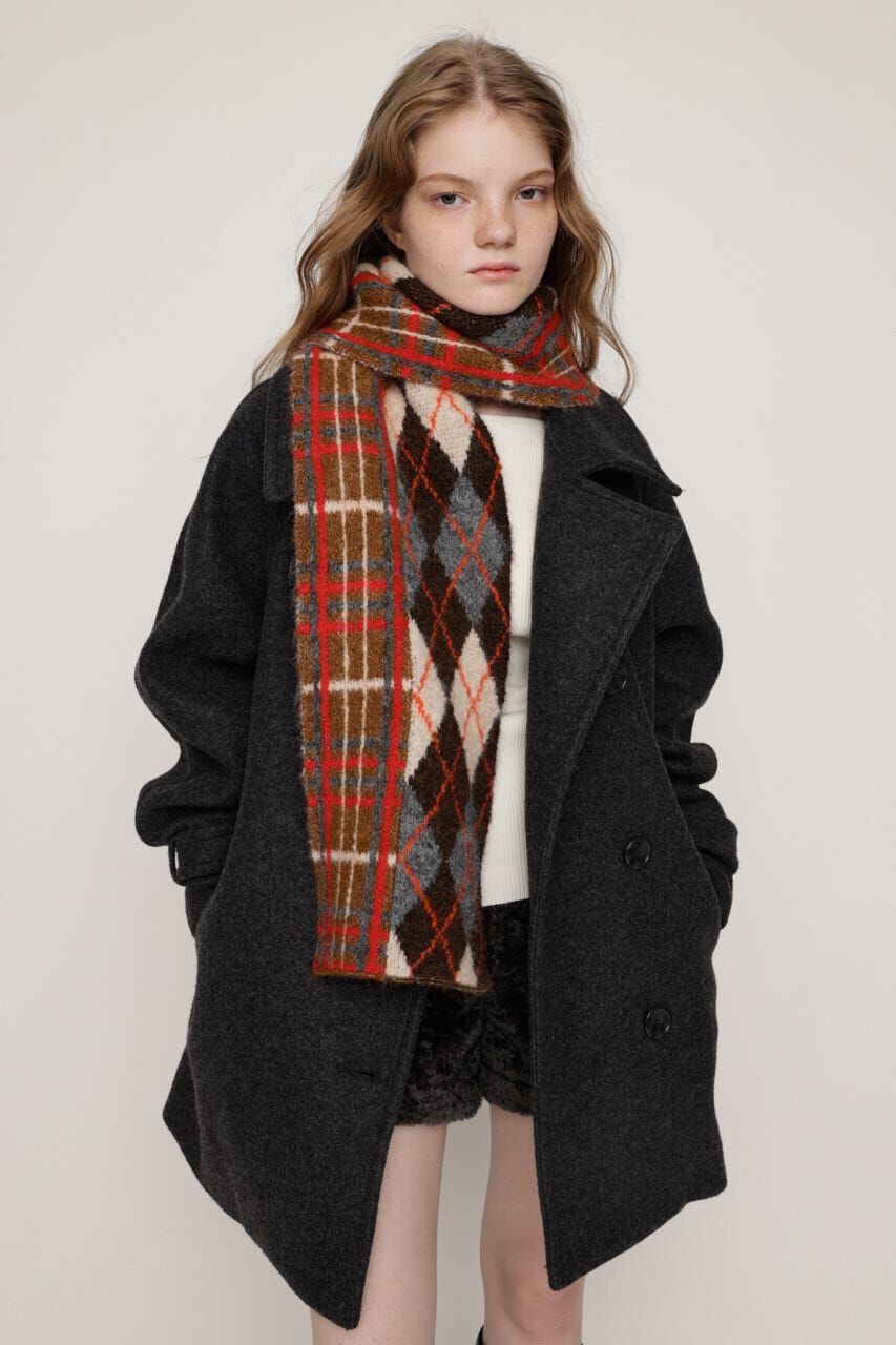 SLY「ARGYLE MIX JQ KNIT STALL」|その他|