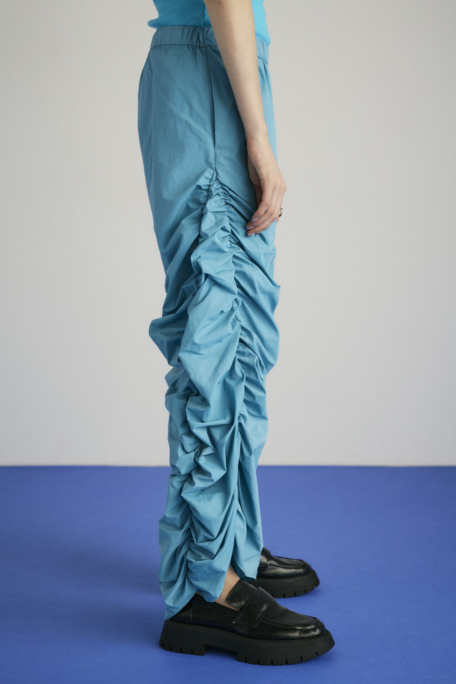 HeRIN.CYE「Side gather pants」|その他|