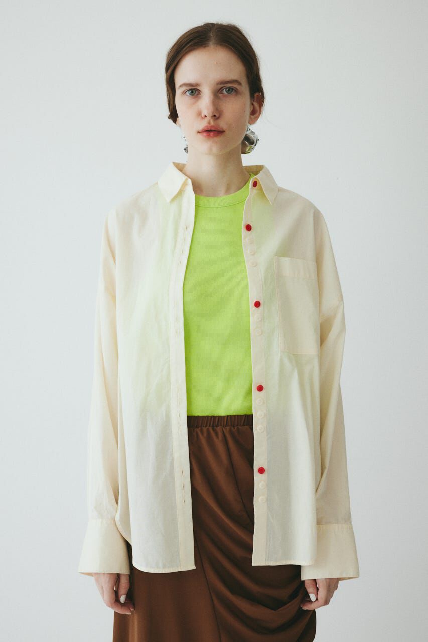 HeRIN.CYE「［予約］Round cut loose shirts」|シャツ・ブラウス|