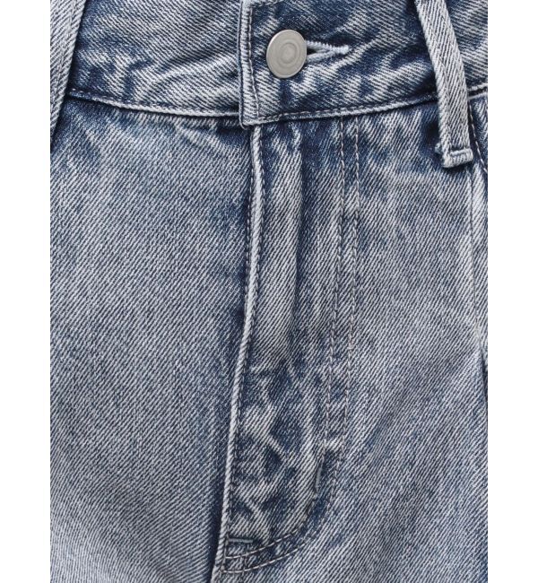 ELENDEEK「PANEL TUK DENIM WIDE PT」|デニム|