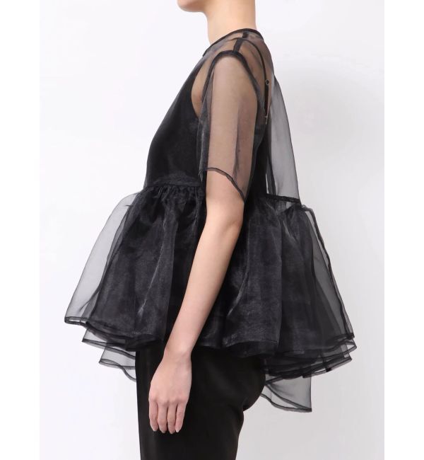 ELENDEEK「【yuumi&times;ELENDEEK】CAMI SET ASYMMETRY BL」|シャツ・ブラウス|