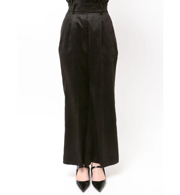 ELENDEEK「【yuumi&times;ELENDEEK】TUCK WIDE FLARE PT」|その他|