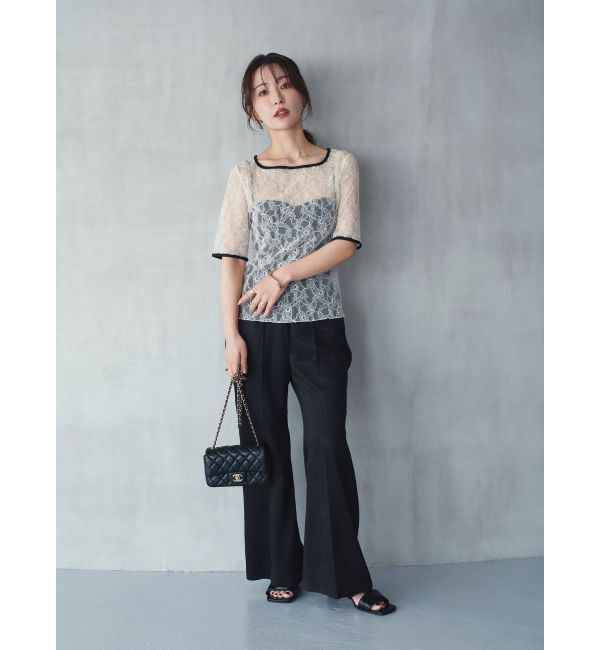 ELENDEEK「【yuumi&times;ELENDEEK】TUCK WIDE FLARE PT」|その他|