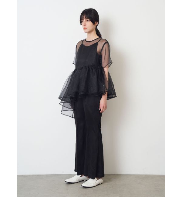 ELENDEEK「【yuumi&times;ELENDEEK】TUCK WIDE FLARE PT」|その他|