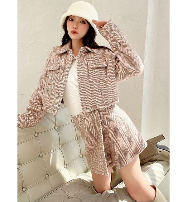 RESEXXY「ヘリンボーンラップスカパン【セットアップ着用可能】」|その他|