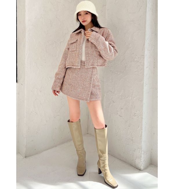 RESEXXY「ヘリンボーンラップスカパン【セットアップ着用可能】」|その他|