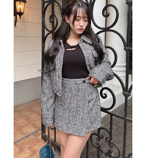 RESEXXY「ヘリンボーンラップスカパン【セットアップ着用可能】」|その他|