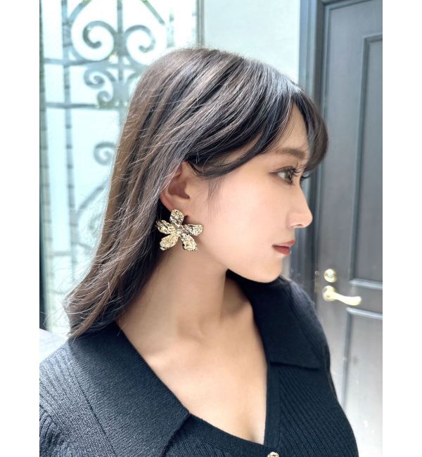 RESEXXY「メタルフラワーピアス」|ピアス|