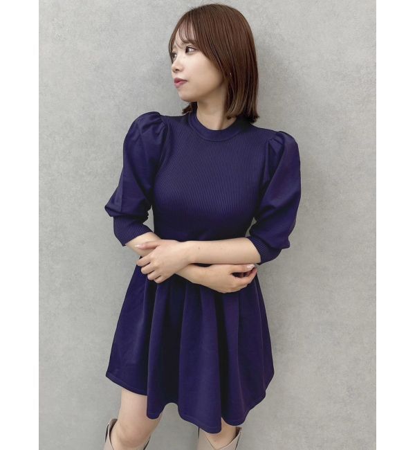 dazzlin「ホールガーメントミニワンピース」|ワンピース|