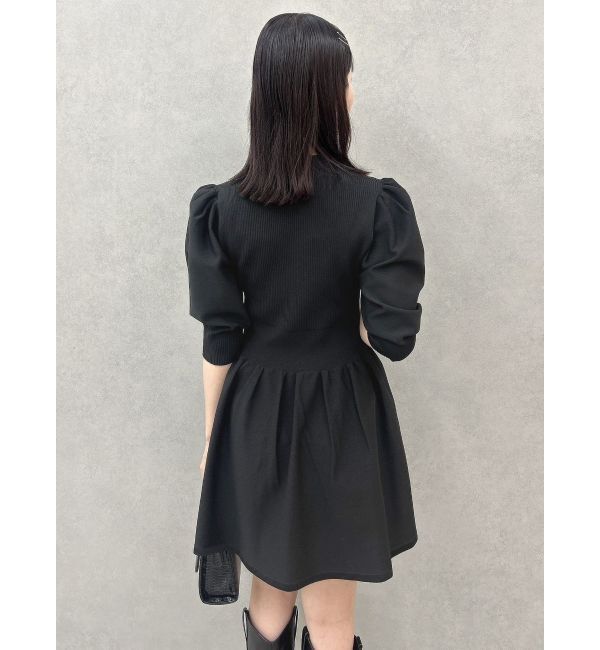 dazzlin「ホールガーメントミニワンピース」|ワンピース|