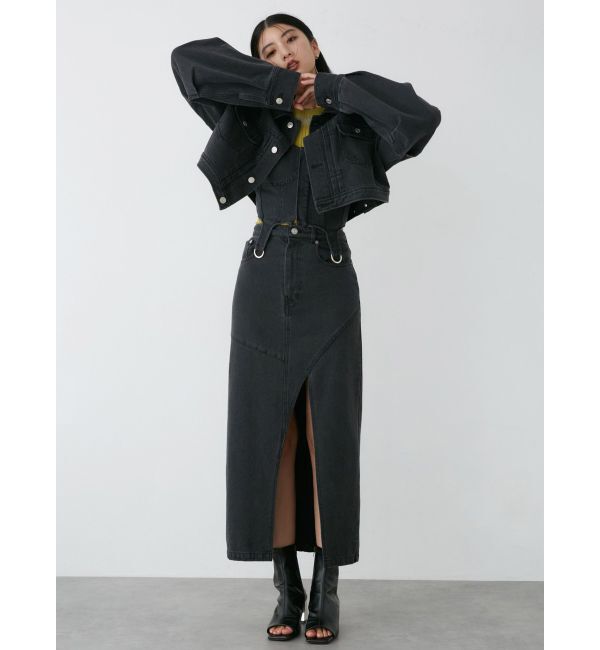 MURUA「ショートデニムジャケット【セットアップ着用可】」|デニムジャケット|