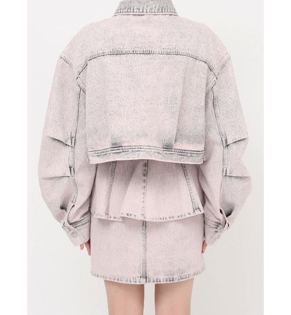 MURUA「ショートデニムジャケット【セットアップ着用可】」|デニムジャケット|