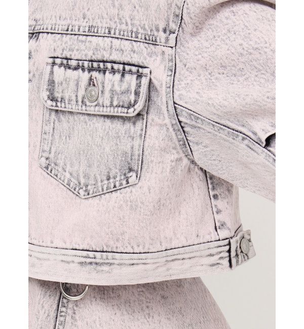 MURUA「ショートデニムジャケット【セットアップ着用可】」|デニムジャケット|