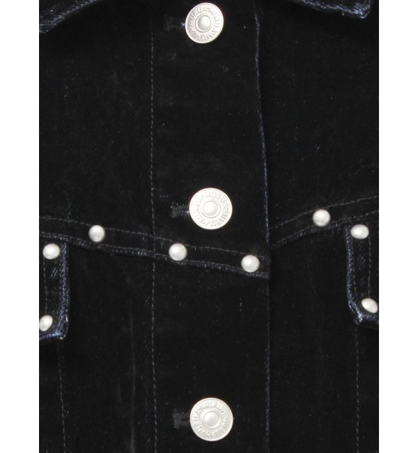 MURUA「フロッキーデニムジャケット」|デニムジャケット|