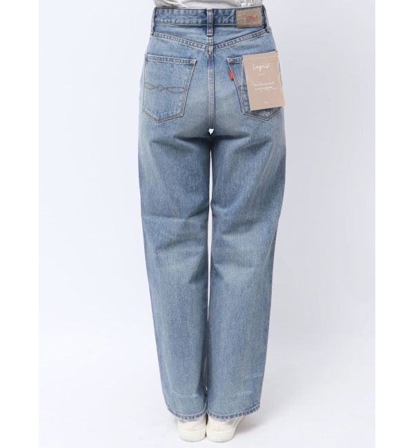 Ungrid「ハイウエストルーズストレートデニム」|デニム|