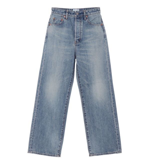 Ungrid「ハイウエストルーズストレートデニム」|デニム|