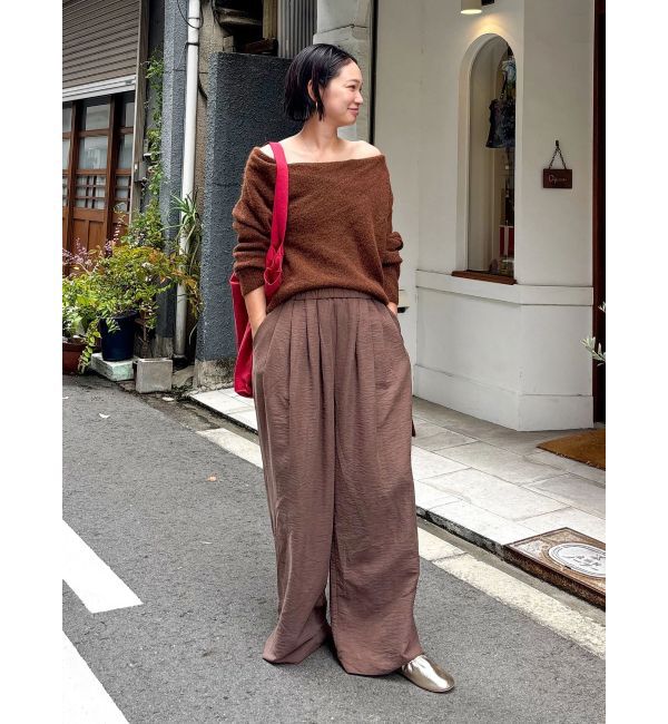 Ungrid「ピーチ起毛ラフパンツ」|その他|