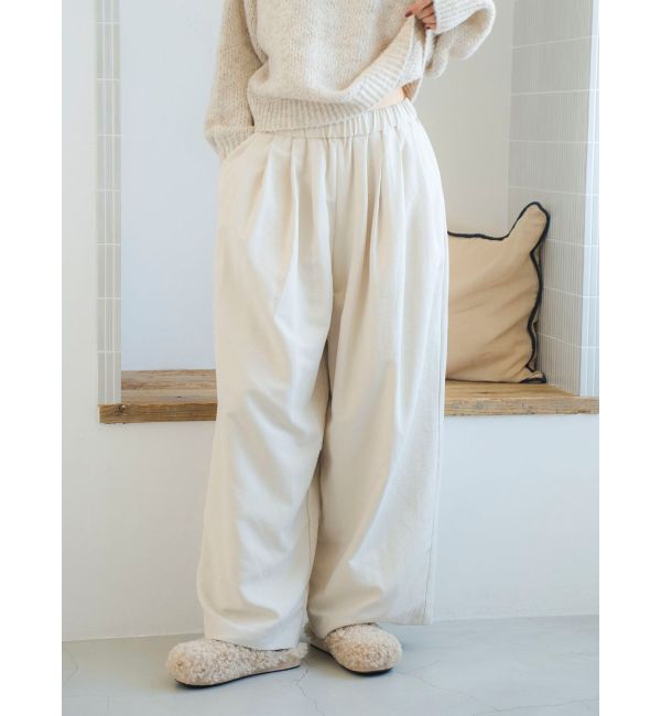 Ungrid「ピーチ起毛ラフパンツ」|その他|