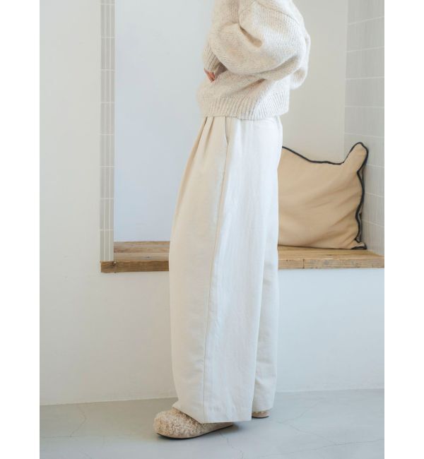 Ungrid「ピーチ起毛ラフパンツ」|その他|