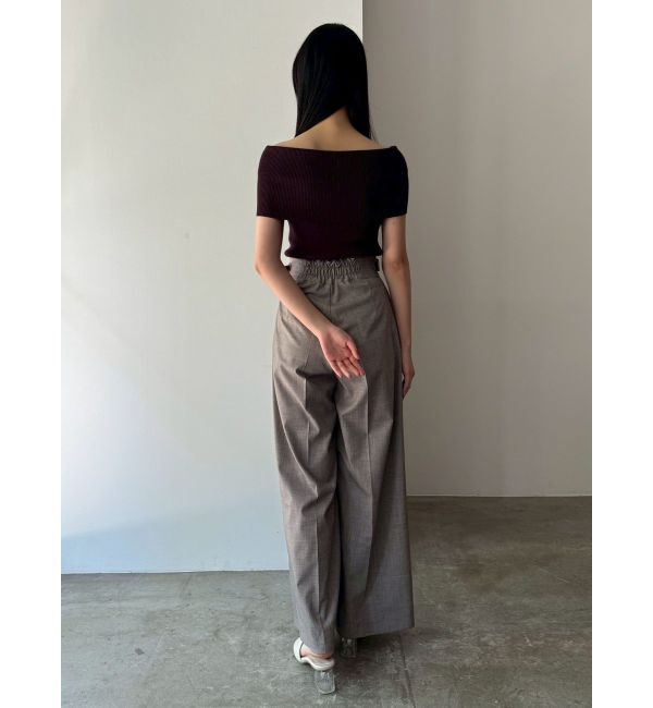 LAGUNAMOON「チェックグルカワイドパンツ」|その他|