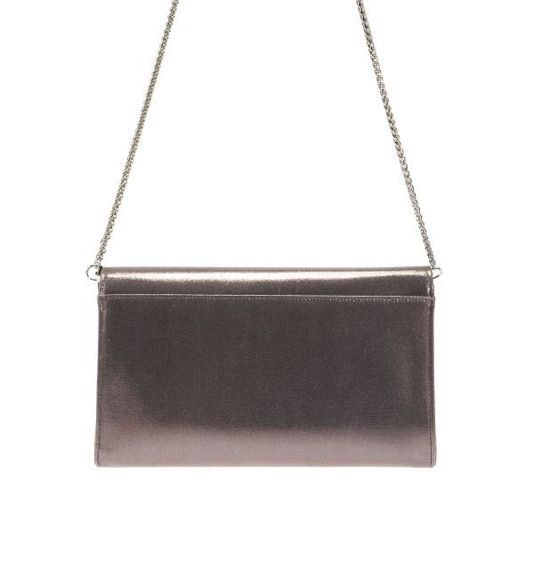 LAGUNAMOON「LADYメタルシャインクラッチバッグ」|クラッチバッグ|