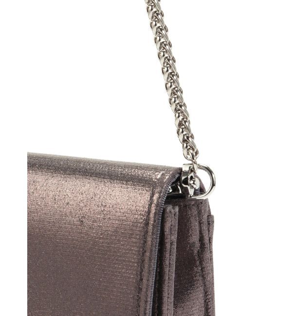 LAGUNAMOON「LADYメタルシャインクラッチバッグ」|クラッチバッグ|