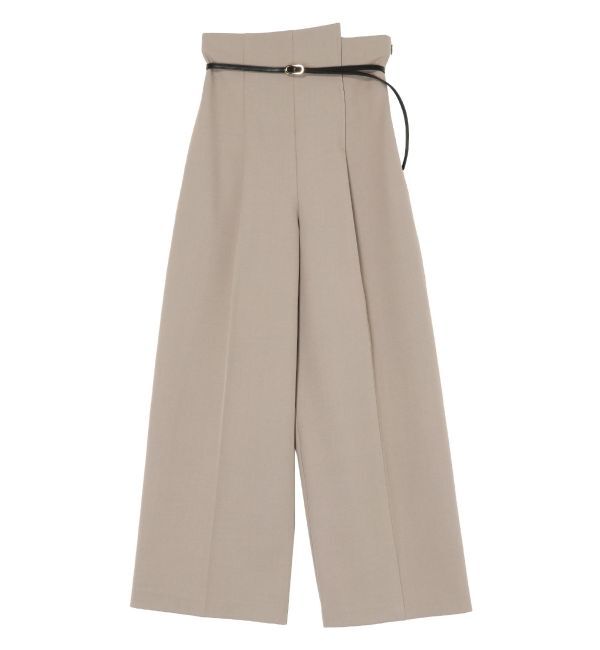 LAGUNAMOON「バイカラーベルトパンツ」|その他|