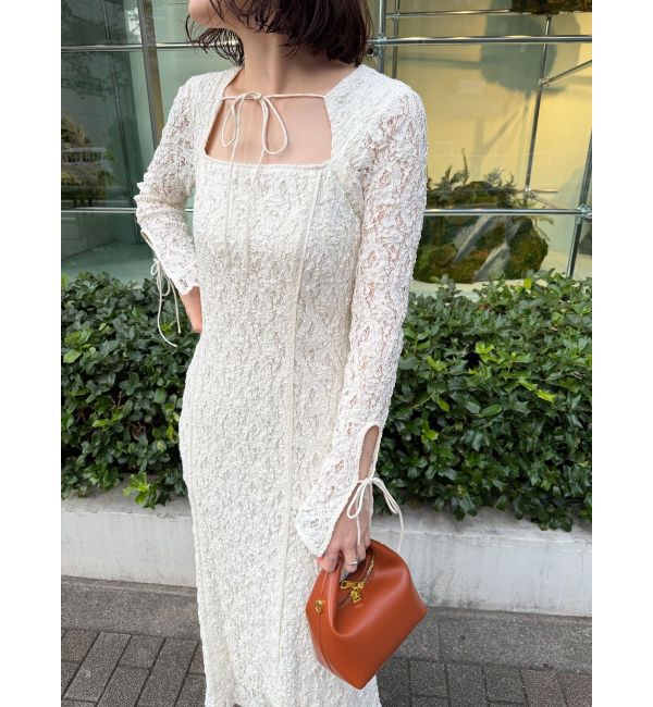 LAGUNAMOON「カットアウトデザインレースワンピース」|ワンピース|