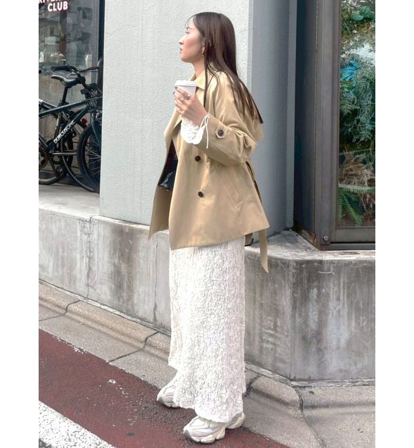 LAGUNAMOON「カットアウトデザインレースワンピース」|ワンピース|