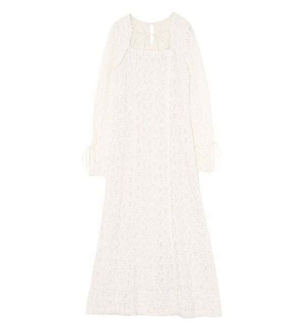 LAGUNAMOON「カットアウトデザインレースワンピース」|ワンピース|