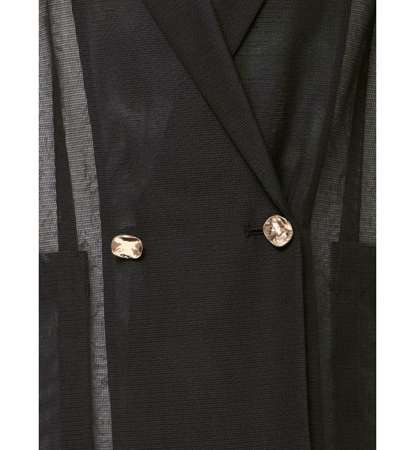 LAGUNAMOON「メッシュダブルテーラードジャケット」|テーラードジャケット|