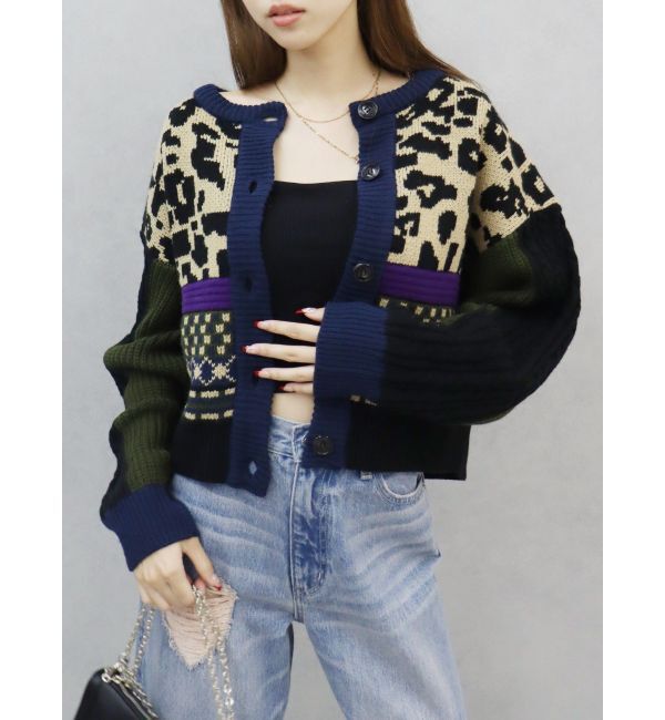 EVRIS「2WAYマルチパターンニットトップス」|ニット・セーター|