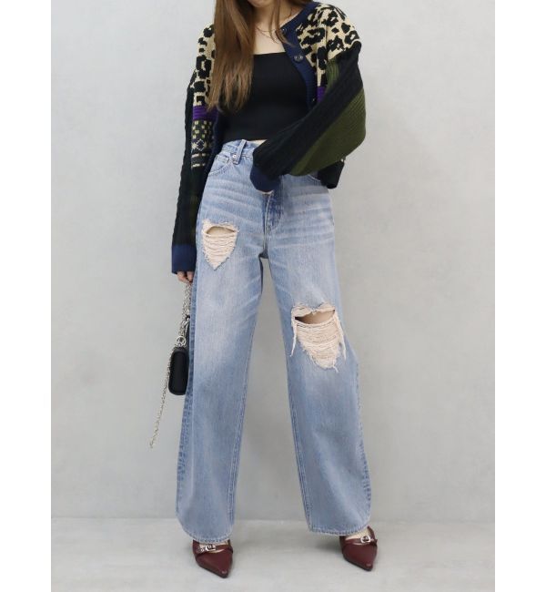 EVRIS「2WAYマルチパターンニットトップス」|ニット・セーター|