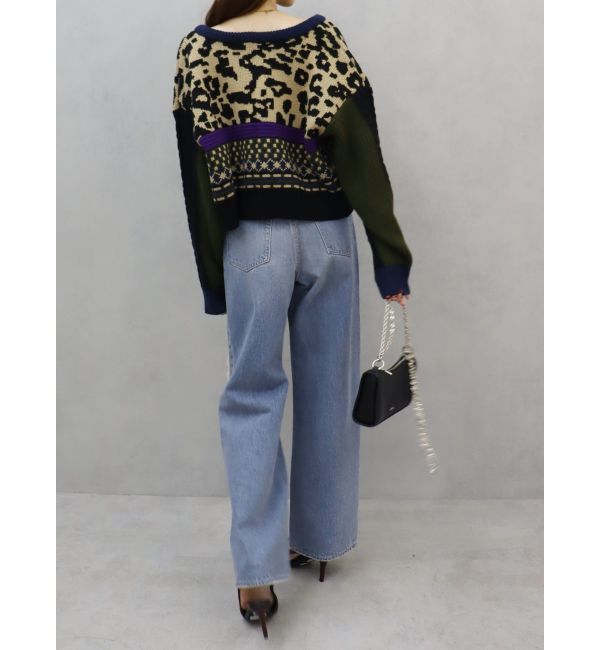 EVRIS「2WAYマルチパターンニットトップス」|ニット・セーター|