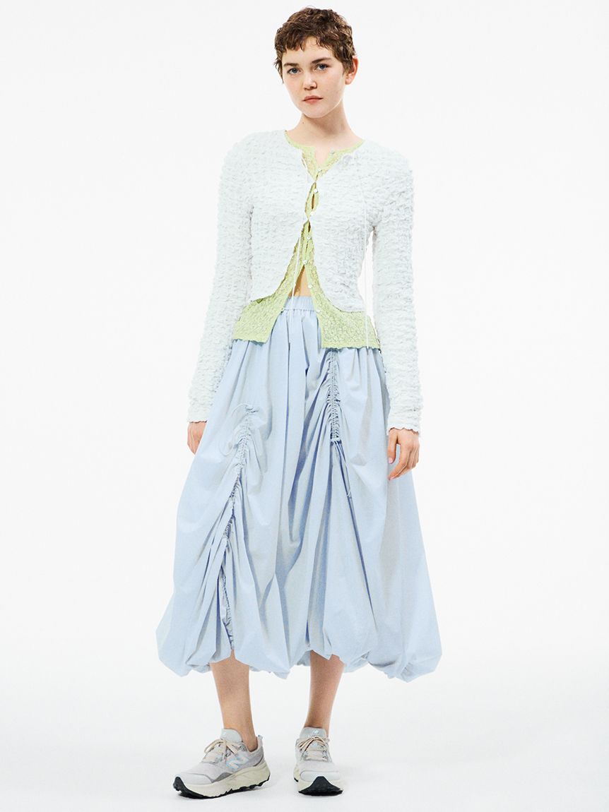 emmi atelier「2wayシャーリングブラウス」|シャツ・ブラウス|OWHT