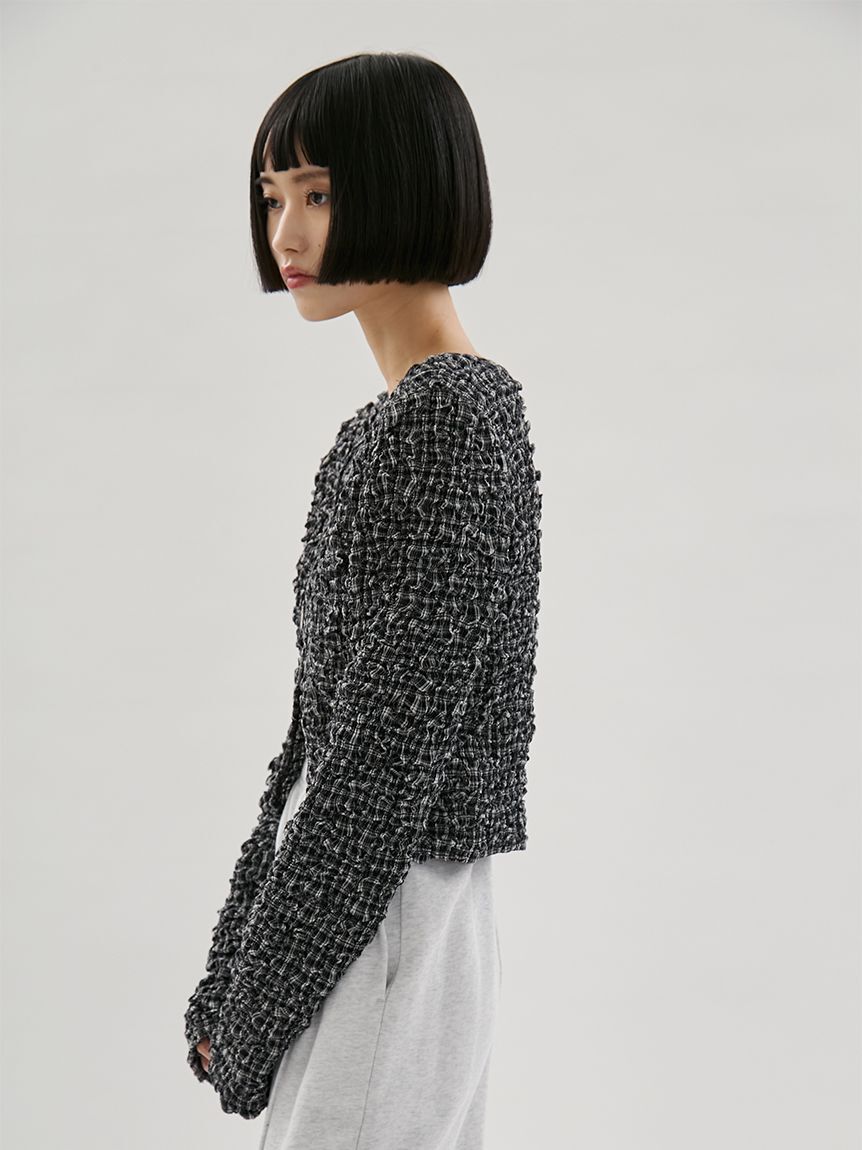 emmi atelier「2wayシャーリングブラウス」|シャツ・ブラウス|