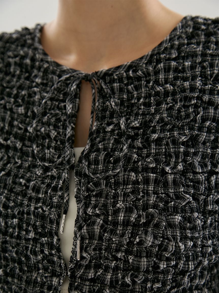 emmi atelier「2wayシャーリングブラウス」|シャツ・ブラウス|