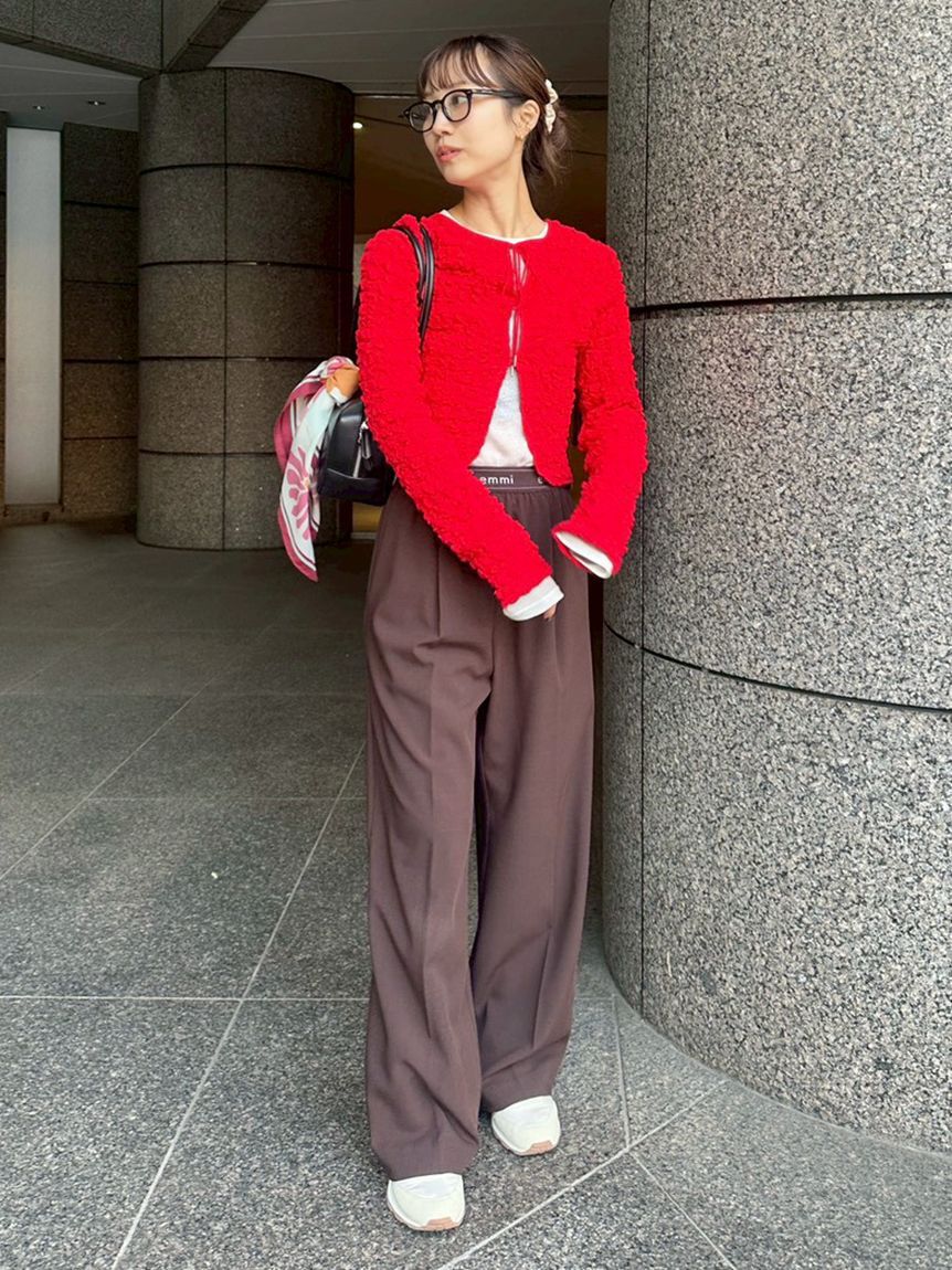 emmi atelier「2wayシャーリングブラウス」|シャツ・ブラウス|