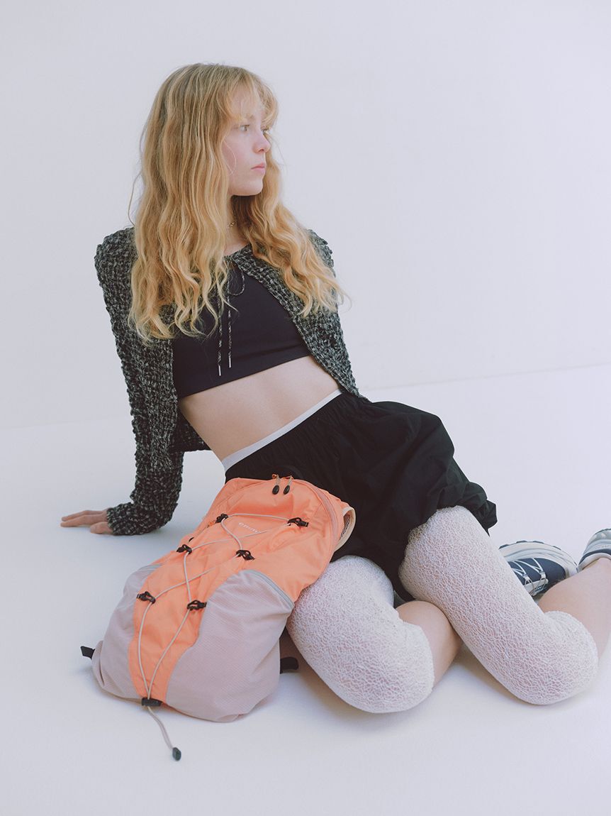 emmi atelier「2wayシャーリングブラウス」|シャツ・ブラウス|