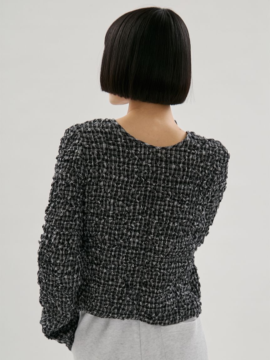 emmi atelier「2wayシャーリングブラウス」|シャツ・ブラウス|