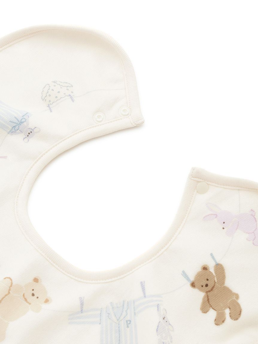 GELATO PIQUE KIDS & BABY「【ラッピング済み】【BABY】ウォッシングアニマル柄スタイ&総柄ブランケットSET」|その他ベビー用品|