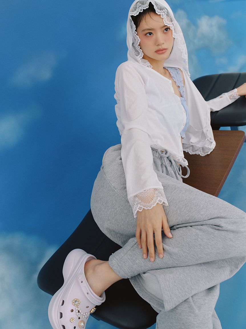 LILY BROWN「【LILY BROWN&times;CROCS】Bae Iridescent Clog」|サンダル|