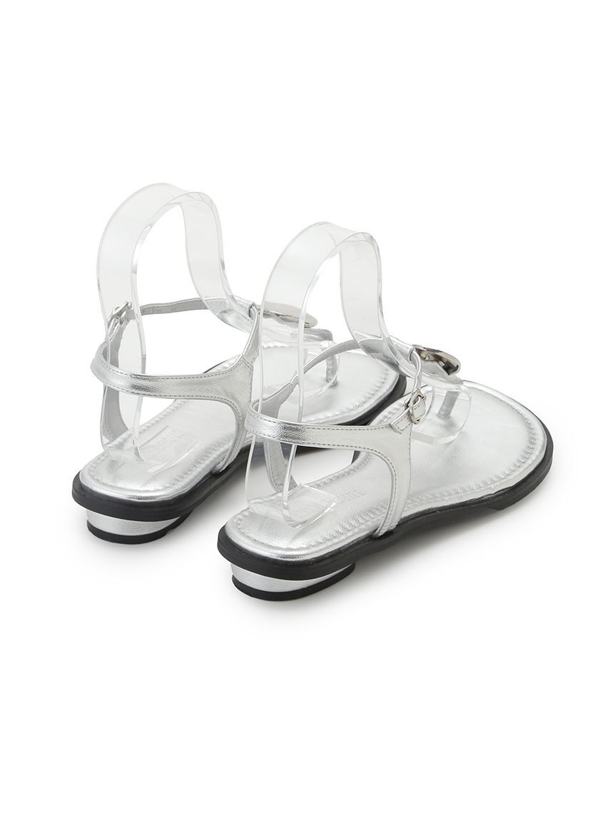 LILY BROWN「メタルハートトングサンダル」|サンダル|