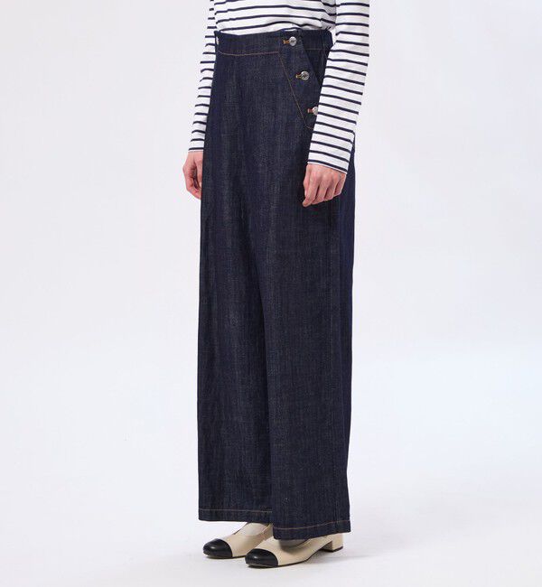 MACKINTOSH PHILOSOPHY「コットンリネンデニムマリンパンツ」|デニム|