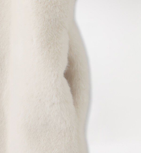  「ブロッキングファーコンビベスト」|ブルゾン・スタジャン|