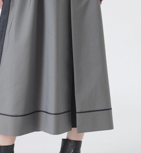  「ブロッキングトレンチコート」|トレンチコート|