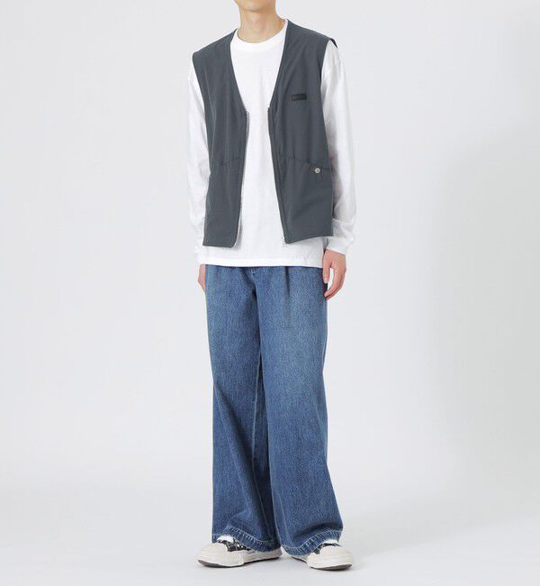  「2タックフェードバギーデニム」|デニム|