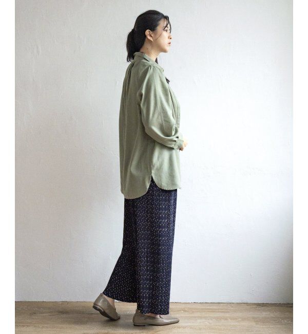 ikka「さらっとプリーツワイドパンツ」|その他|