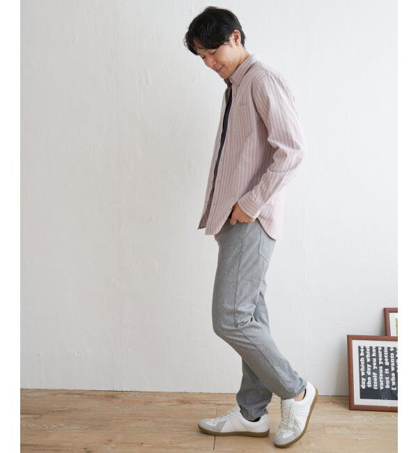 ikka「【吸水速乾】イージーケアオックスボタンダウンシャツ」|シャツ・ブラウス|