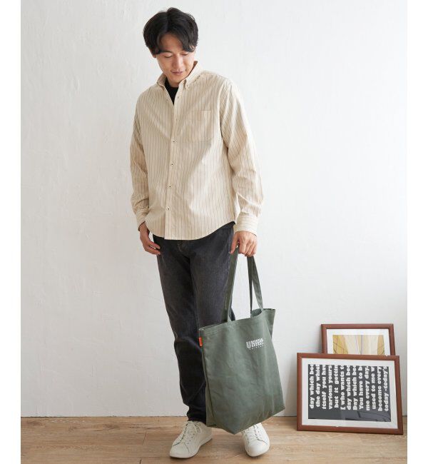 ikka「【吸水速乾】イージーケアオックスボタンダウンシャツ」|シャツ・ブラウス|